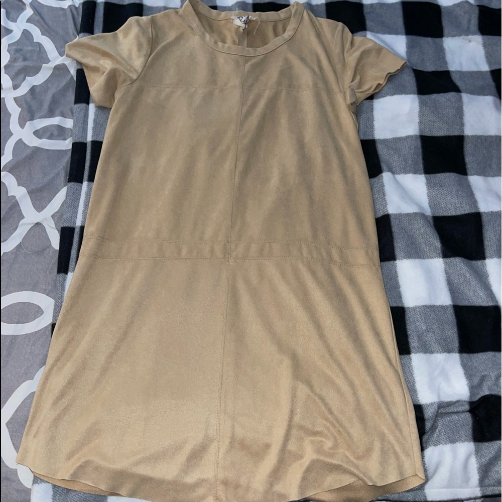 fake Suede dress